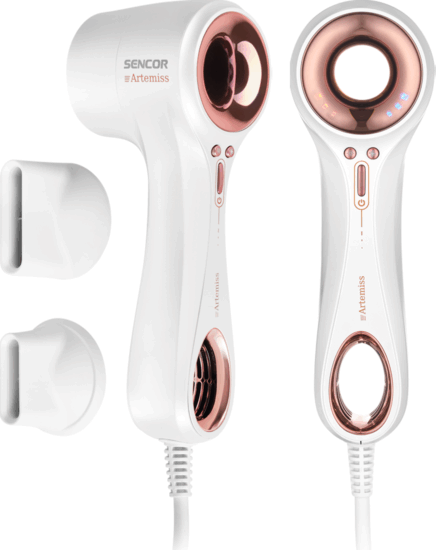 Sencor SHD 9000RS Artemiss ION technológiás hajszárító 900W - Fehér/Rózsaarany