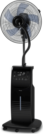 Sencor SFN 1054BK Vízpermetes Álló Ventillátor Ø 40cm - Fekete
