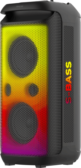 Sencor SSS Partycon Boost Bluetooth Karaoke Party Hangszóró Mikrofonnal 250W - Fekete