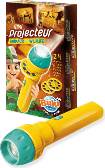 Buki Mini vetítő gyerekeknek - Vadállatok