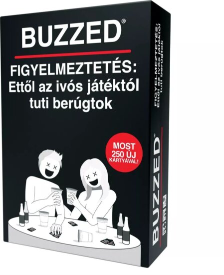 Buzzed felnőtt ivós party társasjáték