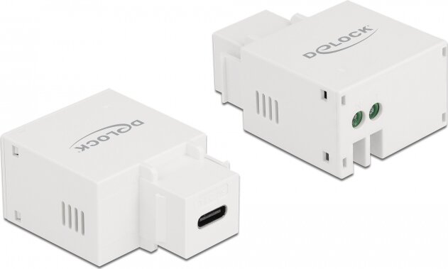Delock 87792 USB Type-C Töltő port Keystone modul (2,1A) - Fehér Delock 87792 USB Type-C Töltő port Keystone modul (2,1A) - Fehér