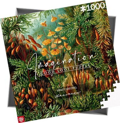 Good Loot Ernst Haeckel Muscinae Jó Zsákmány 1000 darabos puzzle Good Loot Ernst Haeckel Muscinae Jó Zsákmány 1000 darabos puzzle