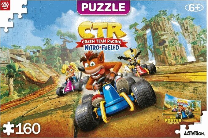 Good Loot Crash Team Racing Nitro-Fueled 160 darabos puzzle Good Loot Crash Team Racing Nitro-Fueled 160 darabos puzzle