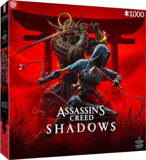 Good Loot Assassin's Creed Shadows Naoe és Yasuke 1000 darabos puzzle