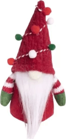 Filc Karácsonyi manó Karácsonyi Dekoráció 14cm - Piros / Zöld Filc Karácsonyi manó Karácsonyi Dekoráció 14cm - Piros / Zöld