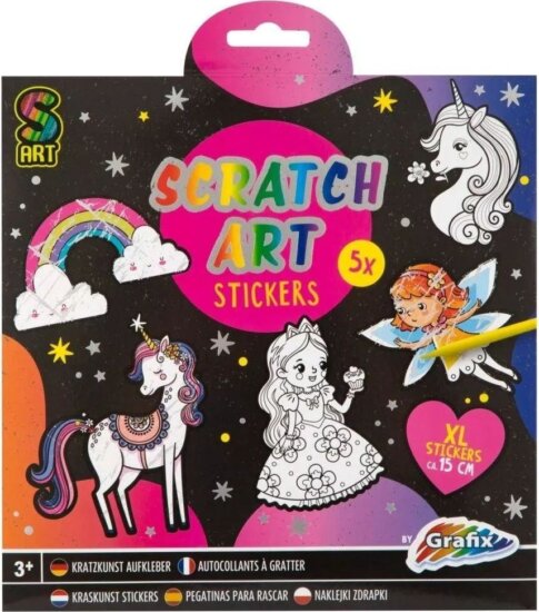 Grafix Karckép matricakészítő készlet - Unikornisok Grafix Karckép matricakészítő készlet - Unikornisok