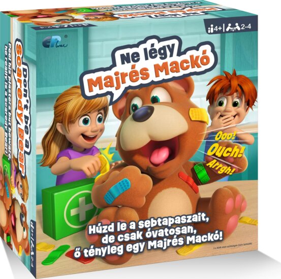 Epee Majrés Mackó Ügyességi társasjáték gyerekeknek