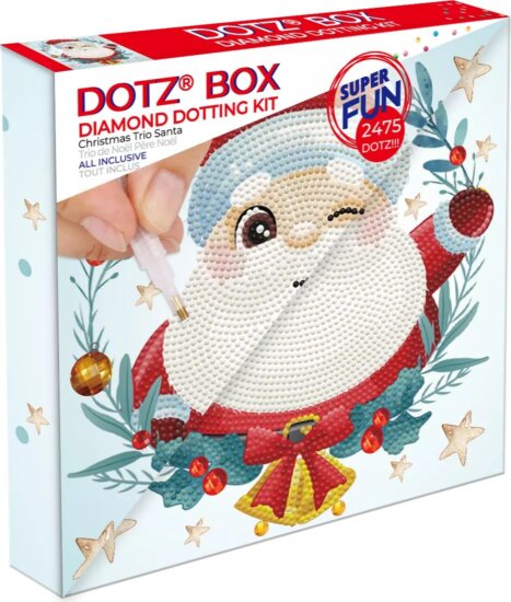 Diamond Dotz Dotz Box képkészítő készlet - Mikulás