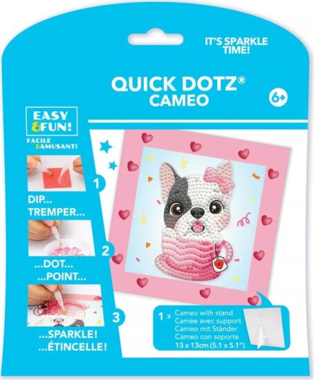 Diamond Dotz QuickDotz képkészítő készlet - Lovely kutya