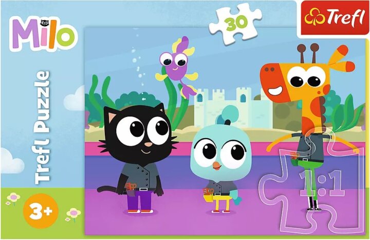 Trefl 18310 Milo macska 30 darabos puzzle