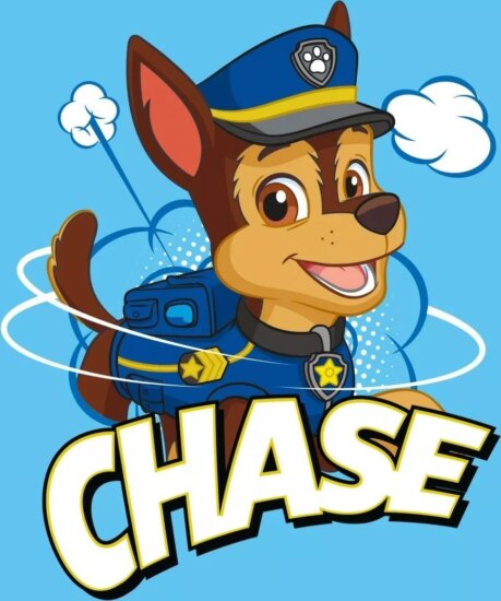 Mancs őrjárat Chase varázstörölköző - 30 x 30 cm