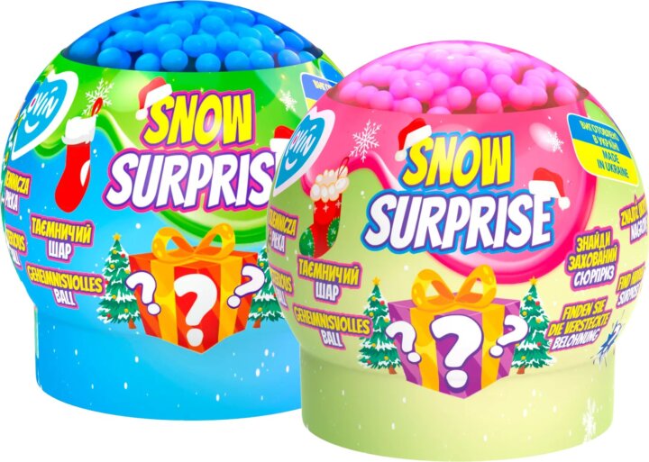 Okto Lovin Slime Hógömbben meglepetéssel 210ml - Többféle Okto Lovin Slime Hógömbben meglepetéssel 210ml - Többféle