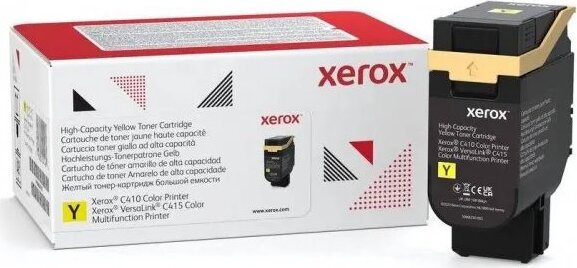 Xerox C415 Eredeti Toner - Sárga