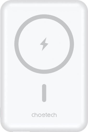 Choetech B662 MagSafe kompatibilis Wireless Powerbank 5000mah 10W - Fehér