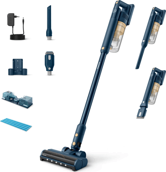 Philips XC5043/01 Akkus Porzsák Nélküli álló porszívó - Fekete Philips XC5043/01 Akkus Porzsák Nélküli álló porszívó - Fekete