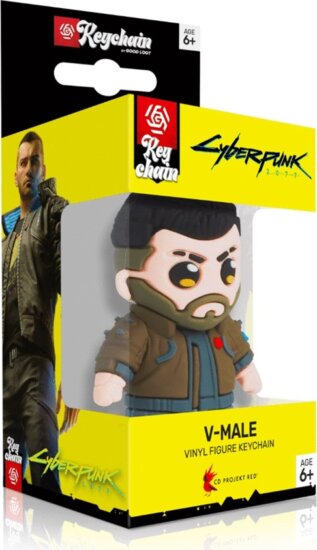 Good Loot Cyberpunk 2077 - V-Male 3D kulcstartó ajándéktárgy