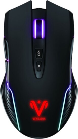 Ventaris GMO-50 RF Wireless Gaming Egér - Fekete