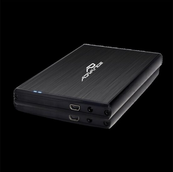 Advance BX-2525U3 USB 3.0 Külső SSD ház - Fekete Advance BX-2525U3 USB 3.0 Külső SSD ház - Fekete