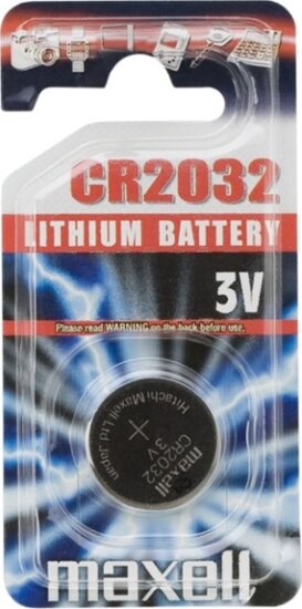 Maxell 18742-1 CR2032 Lítium Gombelem 3.0V (1db /csomag)