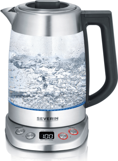 Severin WK 3480 Vízforraló 1,7L 3000 Watt - Ezüst/Fekete Severin WK 3480 Vízforraló 1,7L 3000 Watt - Ezüst/Fekete