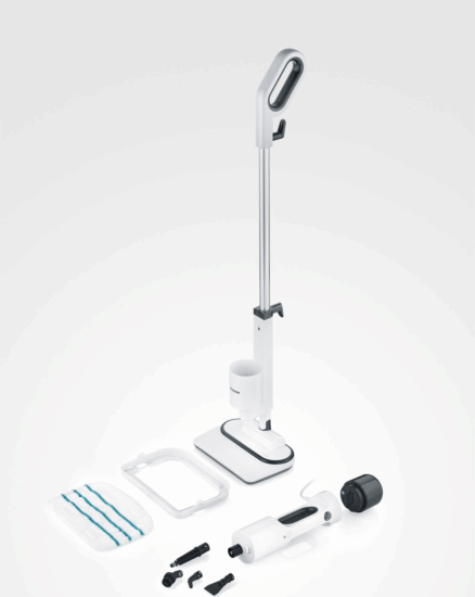 Severin SC 7142 Gőztisztító készülék 1500 Watt - Fehér