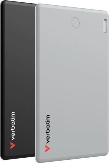 Verbatim 32140 My Finder Card Okos nyomkövető Apple Find My támogatással - Fekete / Ezüst (2 darab / csomag)