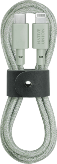 Native Union USB-C apa - Lightning apa adat- és töltőkábel 1,2m - Zsálya