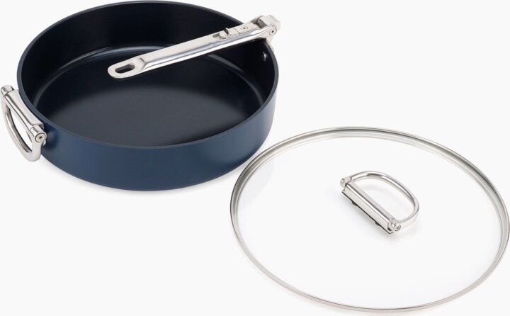 Joseph Joseph Space Kerámia Bevonatos Tapadásmentes serpenyő fedővel 28cm - Kék Joseph Joseph Space Kerámia Bevonatos Tapadásmentes serpenyő fedővel 28cm - Kék