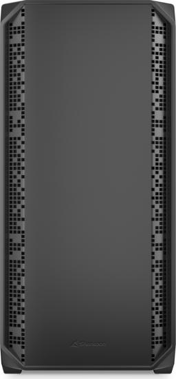 Sharkoon AK2 Midi Torony Számítógépház + 2 x 120mm ventillátor - Fekete