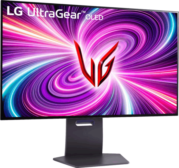 LG 31.5" 32GS94UX-B.AEU UltraGear 16:9 4K OLED Gaming Monitor - Fekete