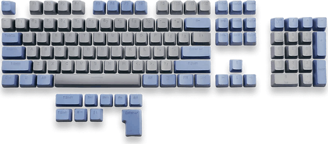 Mountain Mineral PBT Keycap szett - Dolomite A (113 db)