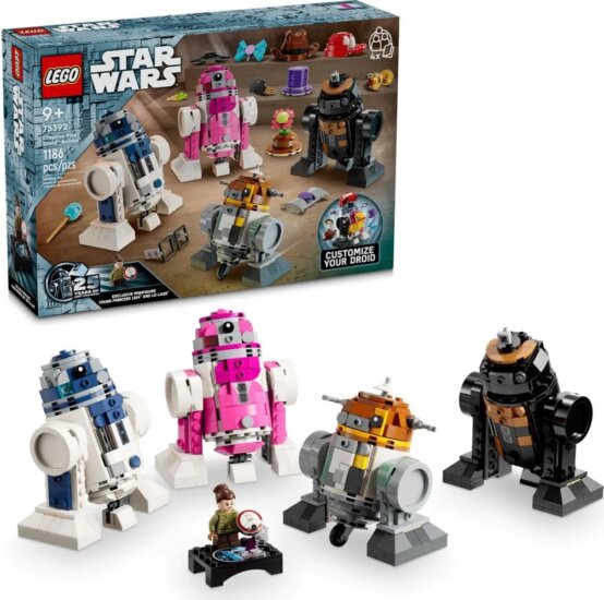 LEGO® Star Wars: 75392 - Kreatív droid-építő játék
