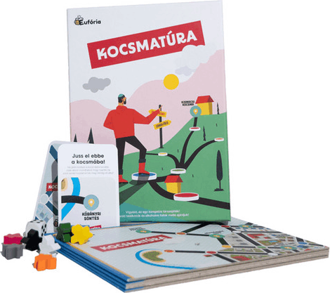 Eufória Kocsmatúra iszogatós Party társasjáték 18+