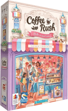 Coffee Rush Hab a tortán társasjátékhoz kiegészítő