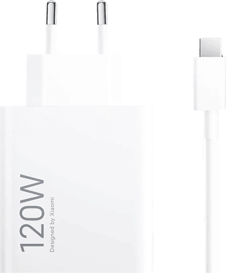 Xiaomi 1x USB-A Hálózati Gyorstöltő Adapter 120W - Fehér + USB Type-C töltőkábel