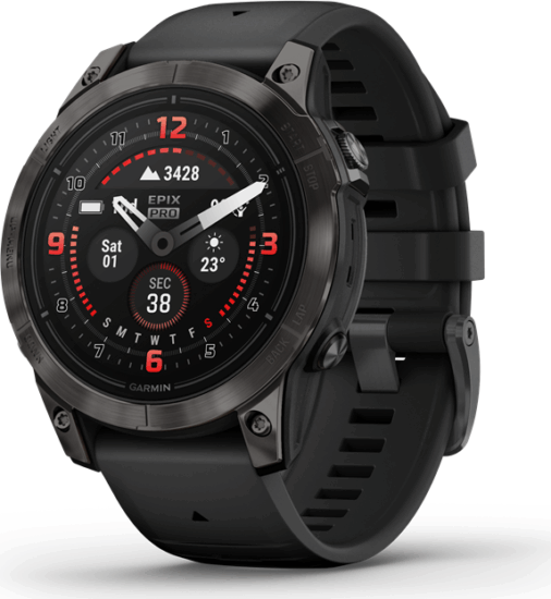 Garmin Epix Pro (Gen 2) Sapphire Edition Férfi Okosóra 47mm - Karbonszürke Garmin Epix Pro (Gen 2) Sapphire Edition Férfi Okosóra 47mm - Karbonszürke