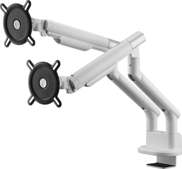 One for All DM 7220 13"-35" LCD TV / Monitor asztali tartó kar - Fehér (2 kijelző) One for All DM 7220 13"-35" LCD TV / Monitor asztali tartó kar - Fehér (2 kijelző)