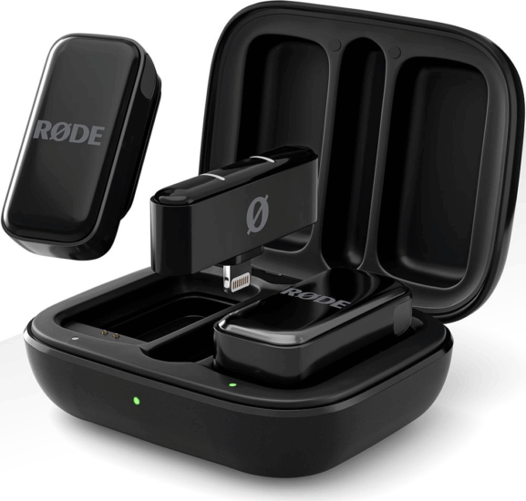 Rode Wireless Micro Kétcsatornás Lavalier csiptetős Lightning mikrofon szett - Fekete