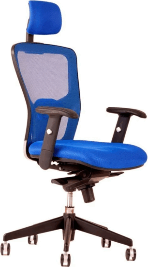 Office Pro DIKE SP DK90 Fejtámlás Irodai Forgószék - Kék Office Pro DIKE SP DK90 Fejtámlás Irodai Forgószék - Kék