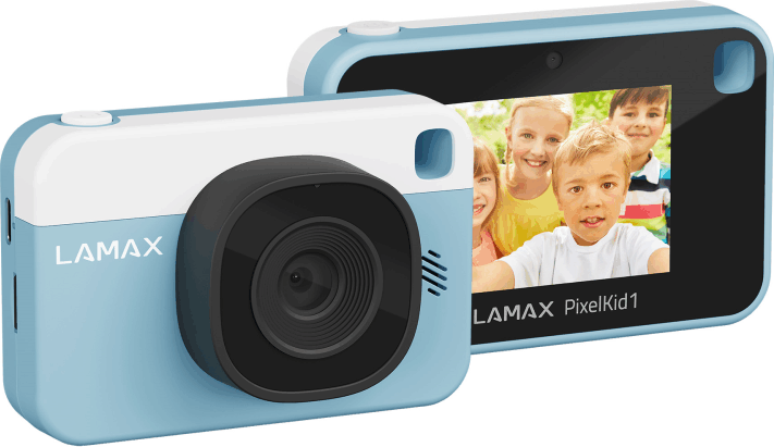LAMAX PixelKid1 Gyerek Digitális Fényképező 8Mpx / FullHD - Kék