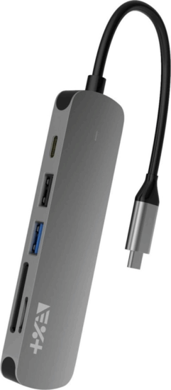 NextOne Essentials PD-ESS-HUB USB-C apa - USB/HDMI/SD anya Többportos Átalakító Adapter - Szürke NextOne Essentials PD-ESS-HUB USB-C apa - USB/HDMI/SD anya Többportos Átalakító Adapter - Szürke