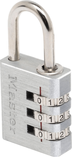 Master Lock 7630EURD Számzáras Biztonsági Lakat - Ezüst