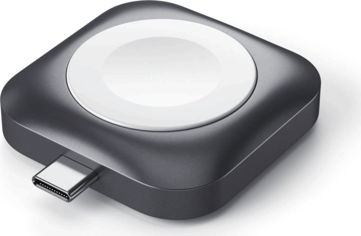 Satechi USB-C Apple Watch Töltő - Fekete/Fehér