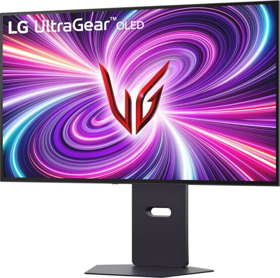 LG 32" 32GS95UV-B 16:9 4K UHD OLED Dual-Mode Gaming Monitor 240Hz / 480Hz - Fekete