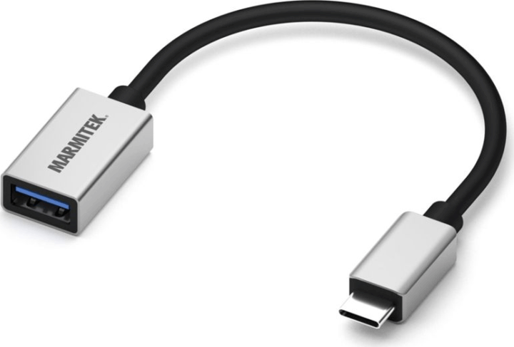 Marmitek Connect USB-C apa - USB-A anya Átalakító Adapter - Ezüst