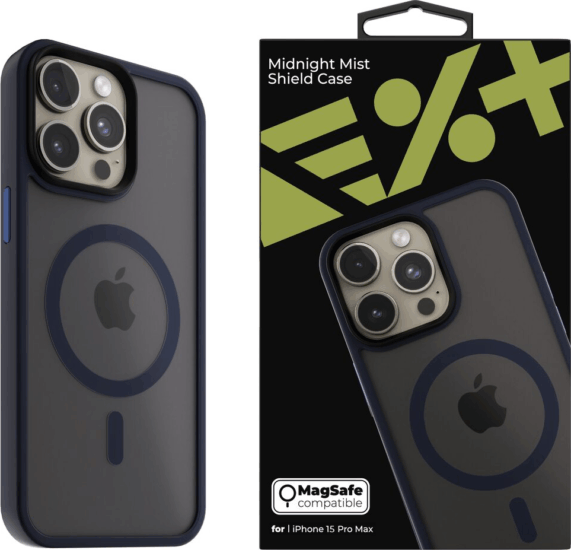 NextOne Mistcase Apple iPhone 15 Pro Max MagSafe tok - Éjfekete