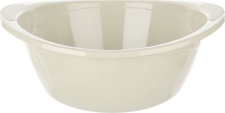 Titiz AP-9132 Műanyag mosdótál fogóval 4L - Bézs