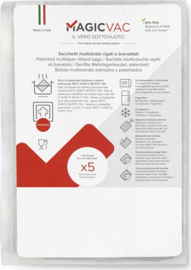 MagicVac ACO1024 Címkézett Vákuum csomagoló fólia (50 db/csomag)