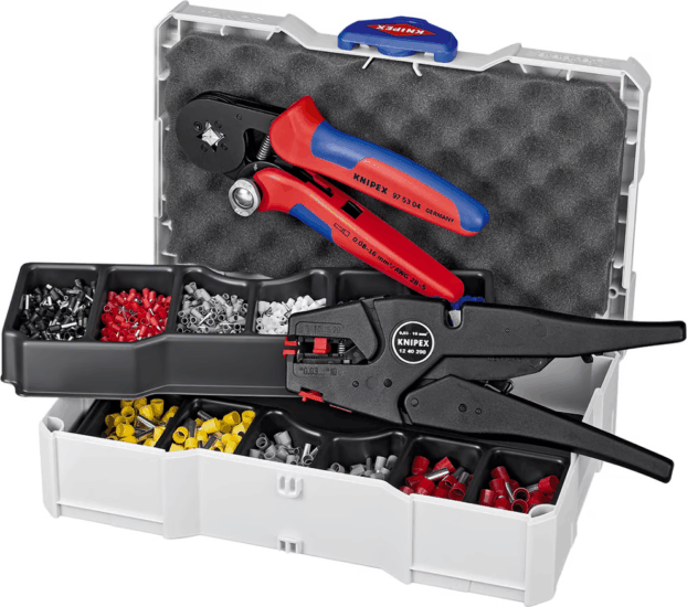 Knipex 97 90 10 Krimpelő választék Érvéghüvelyekhez (10 darabos)